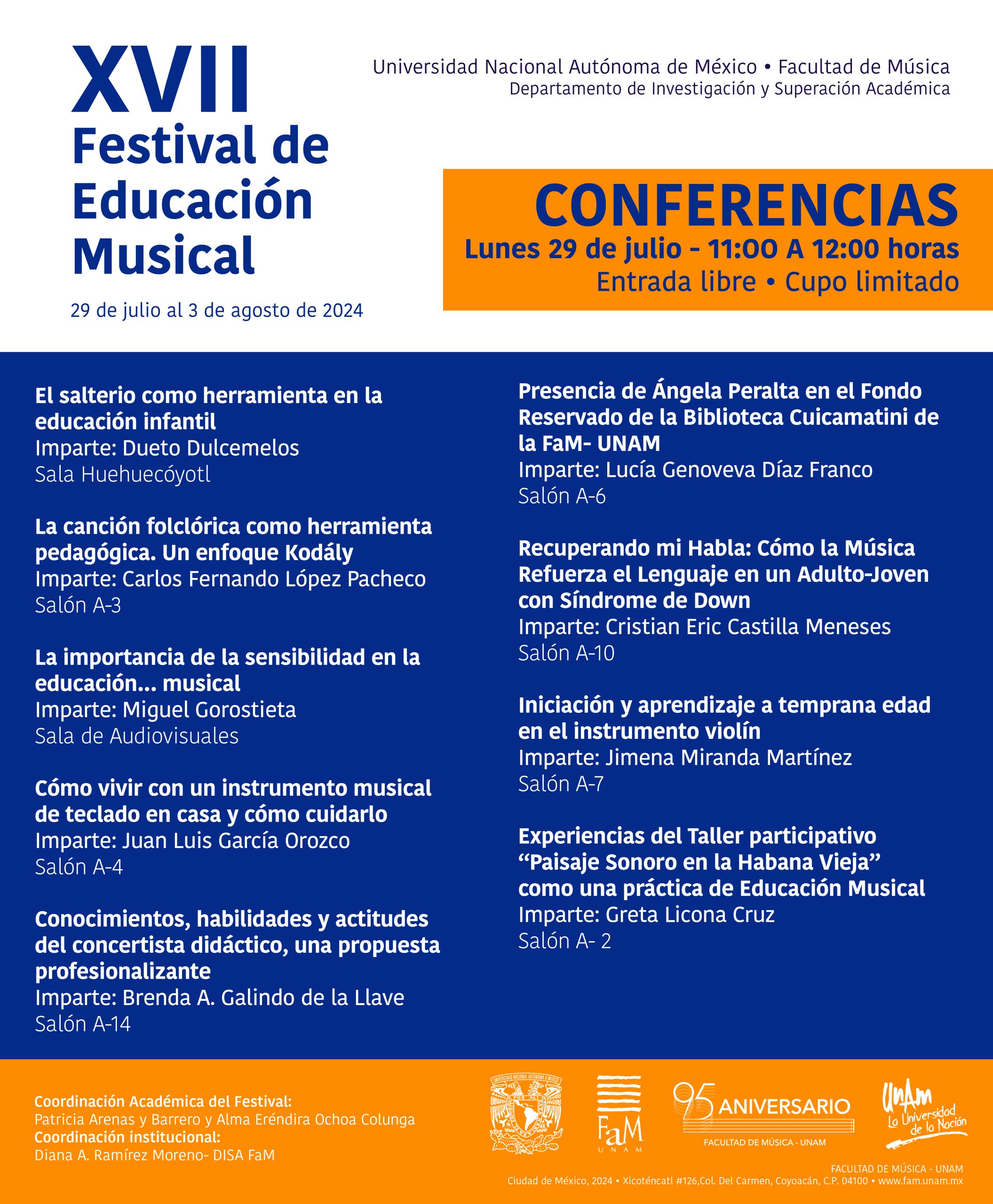 Festival De Educación Musical – Facultad De Música